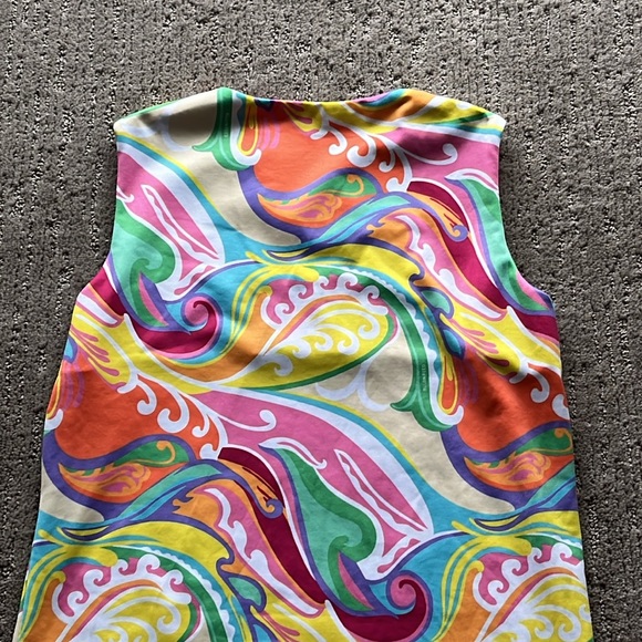 Rulon Reed Bright Multi Color Dress - Picture 3 of 10